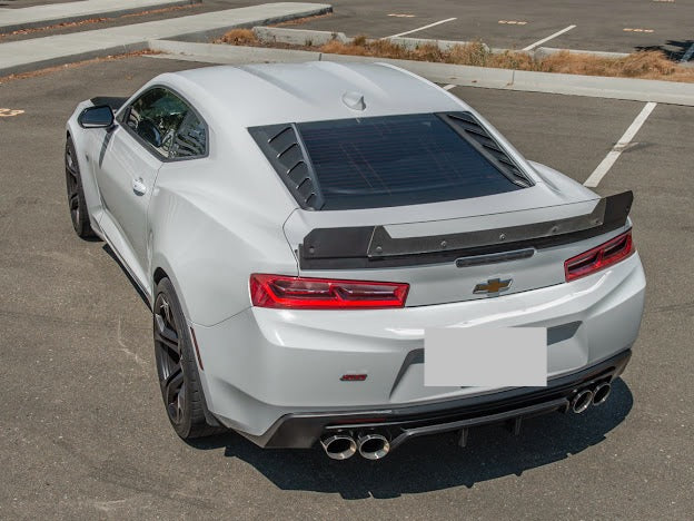 2016+ 6TH GEN CAMARO COUPE REAR WINDOW LOUVER SUN SHADE COVER